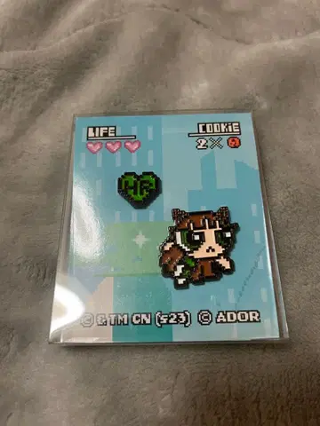 newjeans 해린 LIFE COOKIE 핀 배지