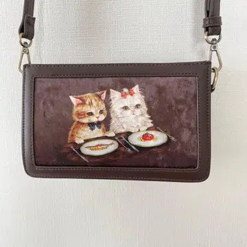 프랑슈리페 DIARY 다이어리 고양이 숄더백