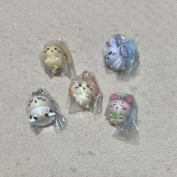 치이카와(먼작귀) 마스코트 포함 비스킷 5종 세트