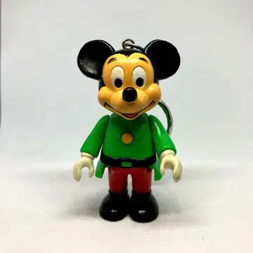 미키마우스 키링 BULLYLAND 레트로 레고풍 Disney