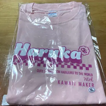 사쿠라바 하루카 CUTIE STREET 큐스토 OSHI API 티셔츠