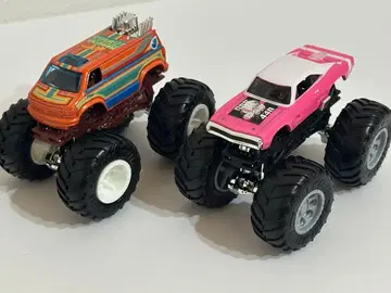 Hot Wheels 몬스터 트럭 다지 2대 세트