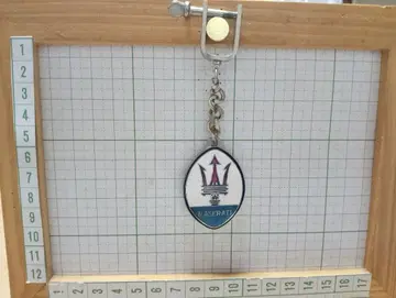 마세라티 에나멜 키링