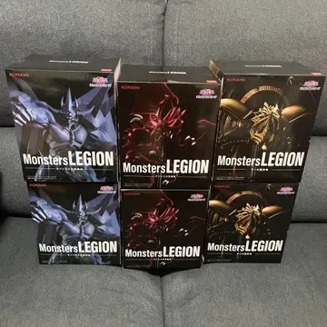 오시리스의 천공룡 오벨리스크의 거신병 라의 익신룡 피규어 6개 세트