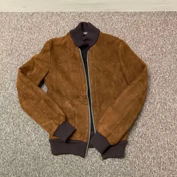 골든구스 스웨이드 레더 봄버 자켓 XS