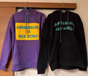 새상품 엔드 리케리 후드티 2점 속기모