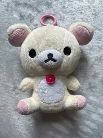 코리락쿠마 지퍼 파우치 키링