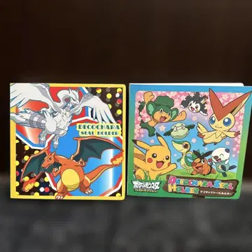 포켓몬 데코 캐릭터 씰 홀더 2세트