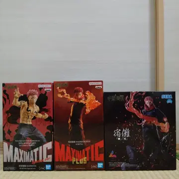 주술회전 피규어 스쿠나 3개 세트 루미나스타 맥시마틱