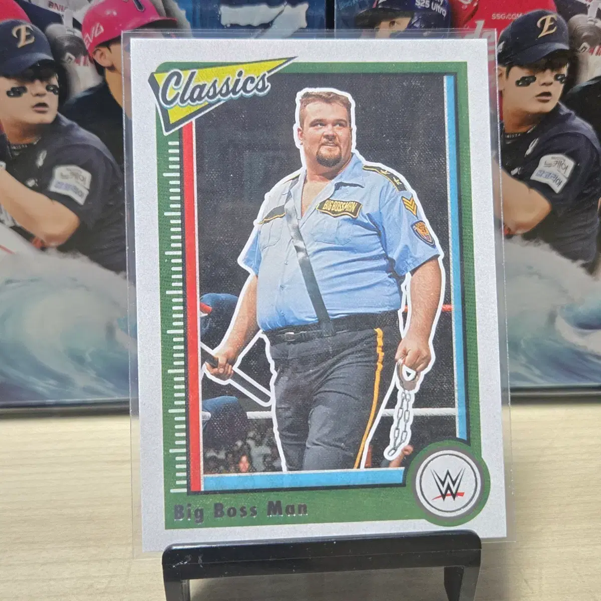 2023 panini wwe 빅보스맨 클래식 카드 판매합니다.