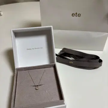 ete 말굽형 목걸이 K10YG