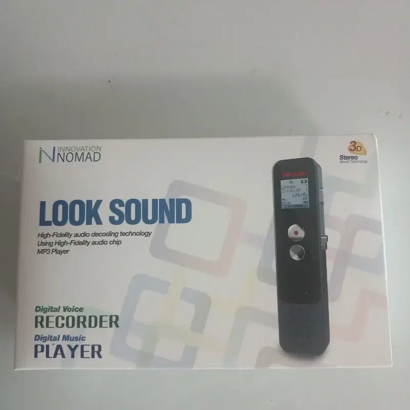 이노베이션노매드 LOOK SOUND 녹음기 MP3 플레이어