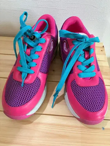 스플래툰 콜라보 스니커즈 핑크콩 S 사이즈