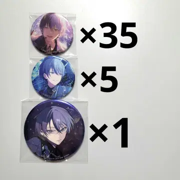 프로세카 글리터 캔뱃지 그리캔 메탈릭 캔 앙스타 콜라보 토우야