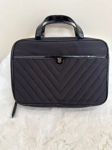 Victoria's Secret 행잉 트래블 파우치 블랙 걸이식