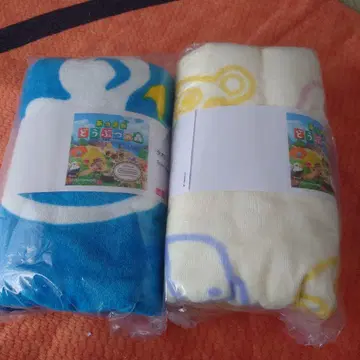 모여봐요 동물의 숲 유니클로 담요