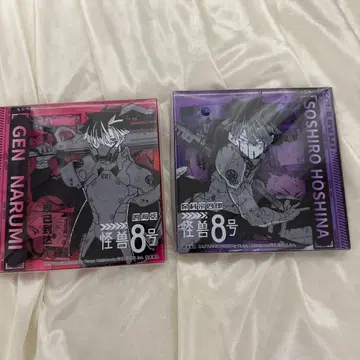 괴수 8호 중국 한정판 아크릴 블록 호시나 나루미 세트