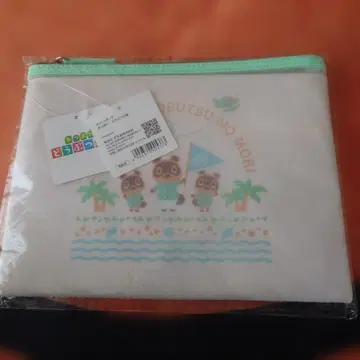 모여봐요 동물의 숲 메쉬 파우치