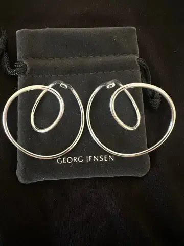 Georg Jensen 스털링 실버 이어커프 No. 554C