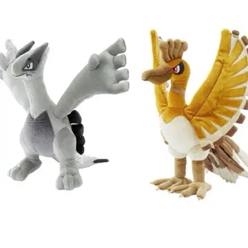 새상품 포켓몬 금은 25주년 기념 프리미엄 봉제 인형 호우오 루기아 세트