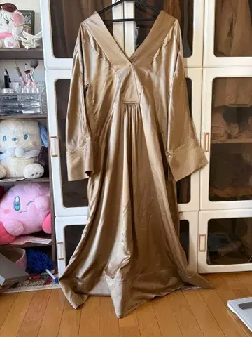 카오스 chaos 실크 카프카 원피스