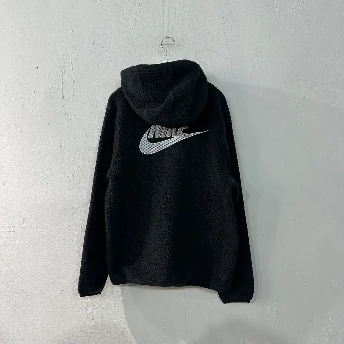 nike swoosh sherpa hoodie