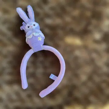 홍콩 디즈니 스텔라 루 머리띠 보라색