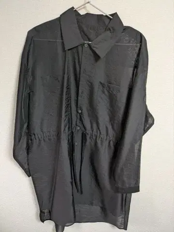 not conventional 시어 셔츠 원피스