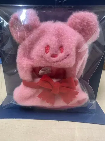 유니베어시티 시크릿 코스튬 봉제 미키 판초 눈사람 빨간색