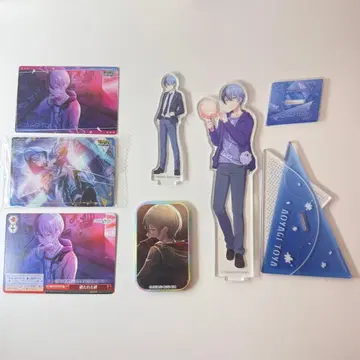 프로세카 아오야기 토야 아크릴 스탠드 캔뱃지 카드