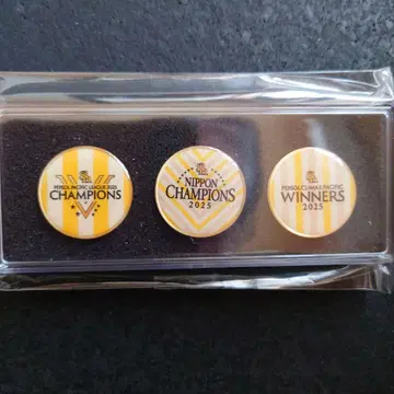 후쿠오카 소프트뱅크 호크스 우승 기념 배지