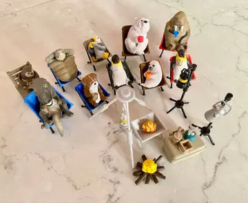 동물 캠핑 가챠가챠