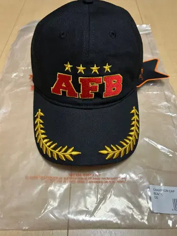 afb cap black 새상품 미사용