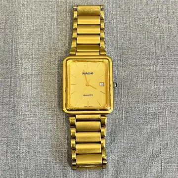 [ H ] 가동품 RADO 라도 111.9533.2 골드 손목시계