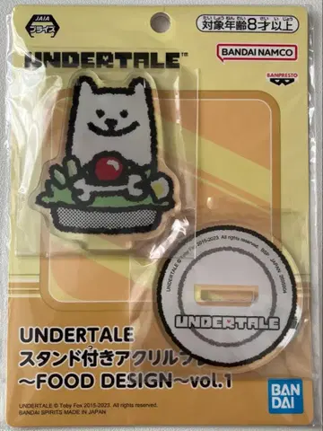 언더테일 UNDERTALE 스탠드 부착 아크릴 플레이트 귀찮은 개
