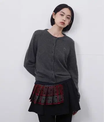 oheshio 오헤시오 basic cardigan, 그레이
