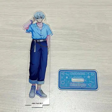 블루 록 히오리 히츠지 아크릴 스탠드 데코라티브 팝