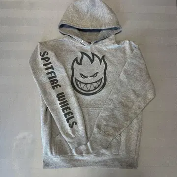 SPITFIRE 후드 부착 후드티 그레이