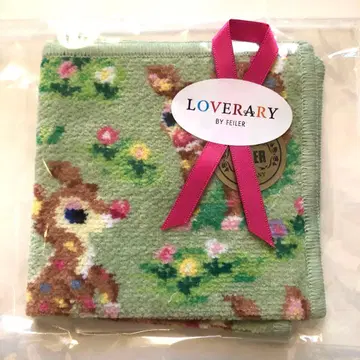 러브러리 바이 페이러 츤츤밤비노 손수건 그린