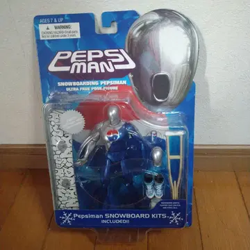펩시맨 블루 울트라 프리 포즈 피규어