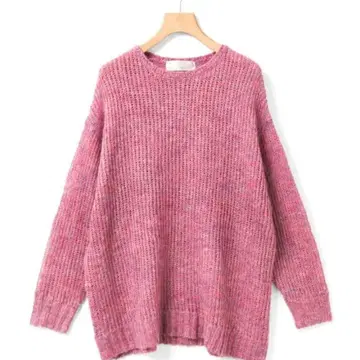 마마마 오버사이즈 시어 풀오버