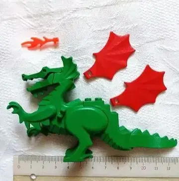 올드 레고 그린 드래곤