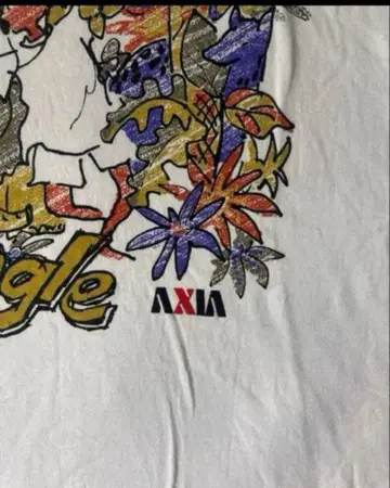 90s 기업 로고 빈티지 T셔츠 AXIA 카세트 테이프 maxell