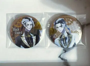 제5인격/화이트 블랙/캔뱃지 2개 세트