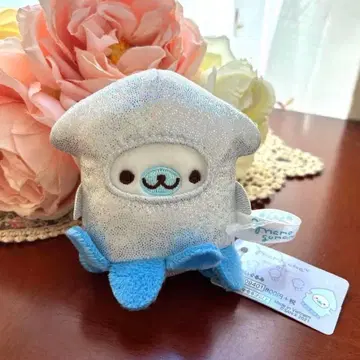 마메고마 집에서 바다 기분 푸 이카 손바닥 봉제 인형 레어