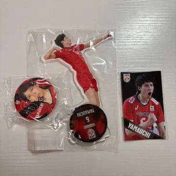 [ 새상품 미사용 ] 배구 일본 대표 야마우치 아키히로 굿즈 세트