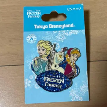 도쿄 디즈니랜드 Frozen Fantasy 핀 배지