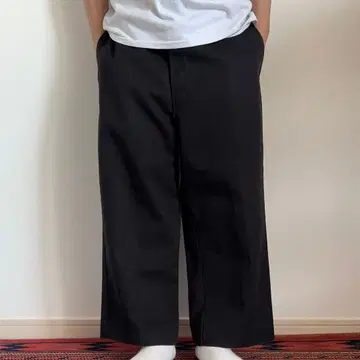 90s USA제 Dickies 874 워크 팬츠 블랙 Talon