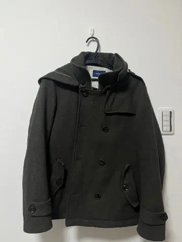 UNION STATION 피코트 후드 부착 새상품급 그린