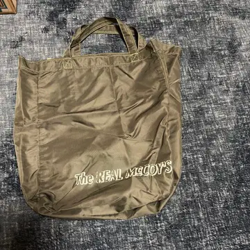 The REAL McCOY'S 에코백 올리브
